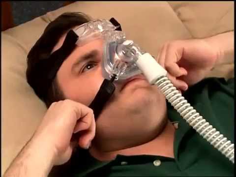 Philips Respironics ComfortGel Blue nasal mask video demonstrating how to adjust for leaks during therapy