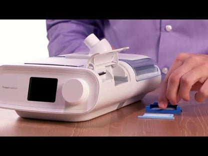 Video instruction for setting up the Philips Respironics DreamStation Auto CPAP with humidifier