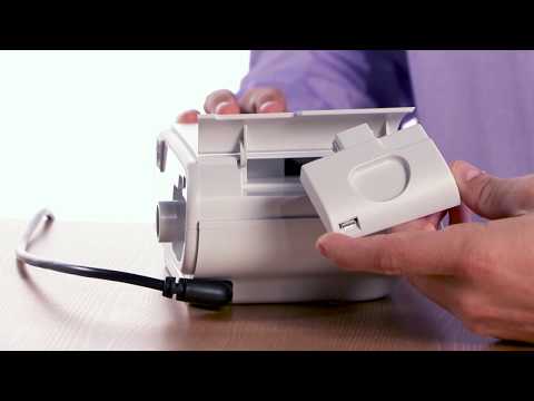 Instruction video for installing optional cellular accessory modem  on the Philips Respironics DreamStation Auto CPAP