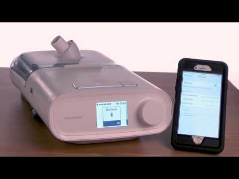 Video instruction for pairing the Philips Respironics DreamStation with the DreamMapper App on your smartphone